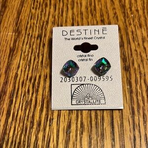 Destine Crystal Earrings
